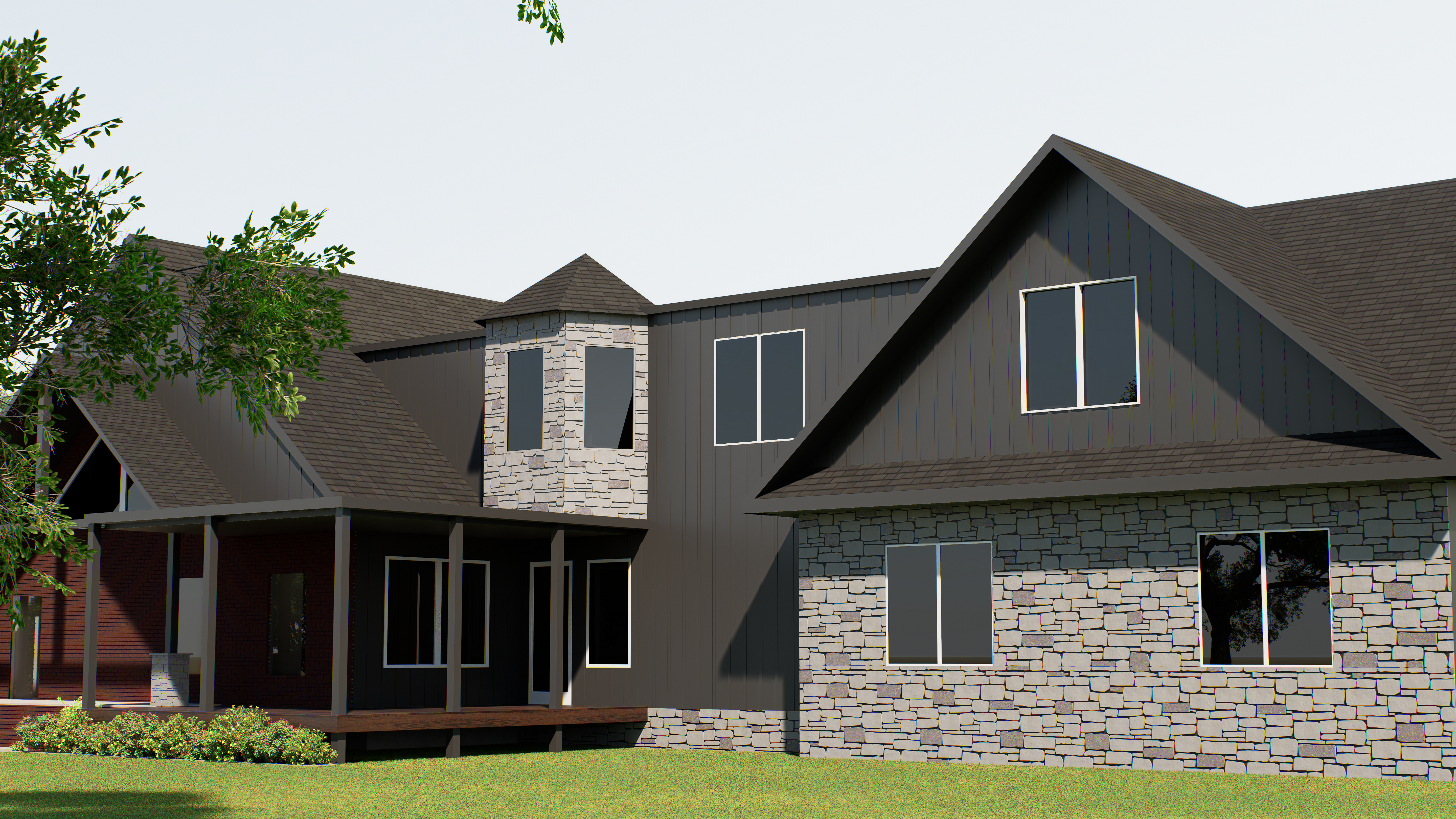 Home addition design detail 1